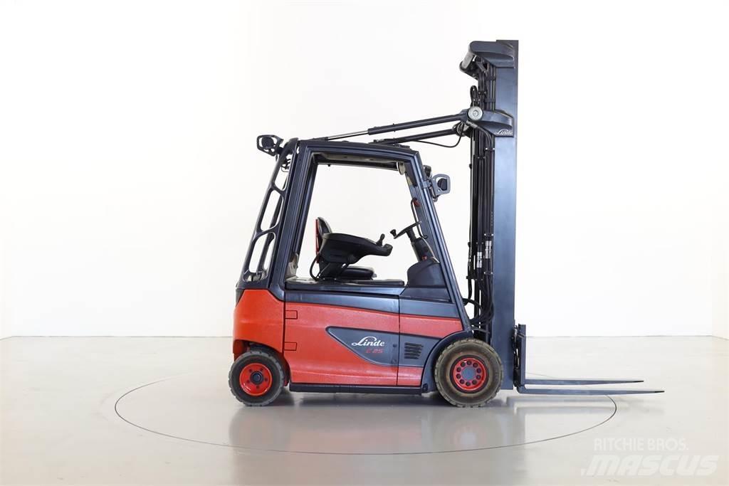 Linde E25-01 387 バッテリーフォークリフト