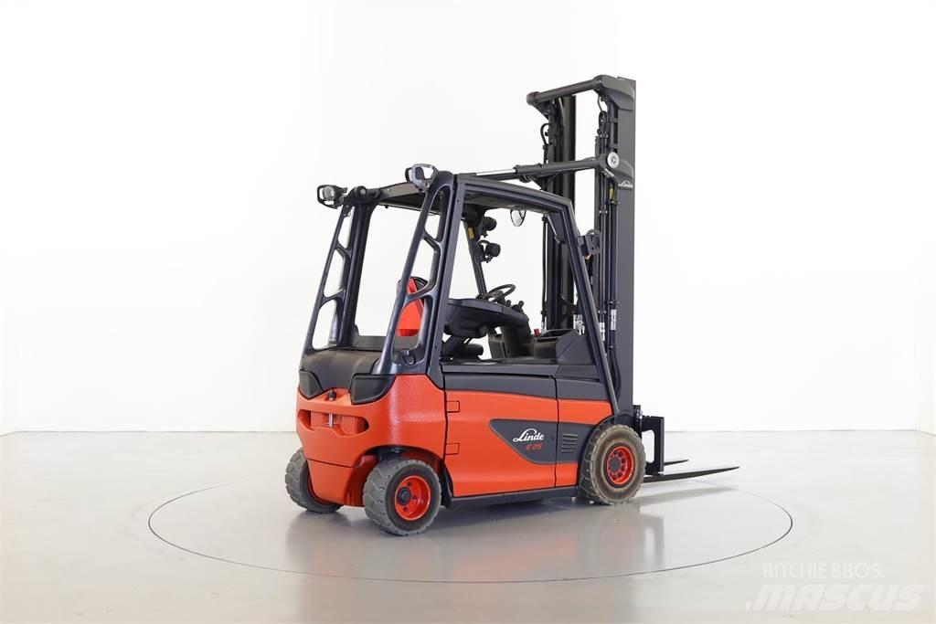 Linde E25-01 387 バッテリーフォークリフト