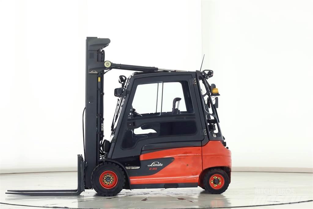 Linde E35L-01 バッテリーフォークリフト