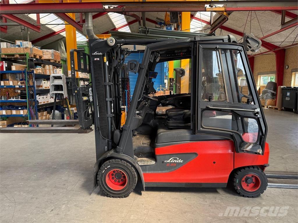 Linde E35L-01 バッテリーフォークリフト