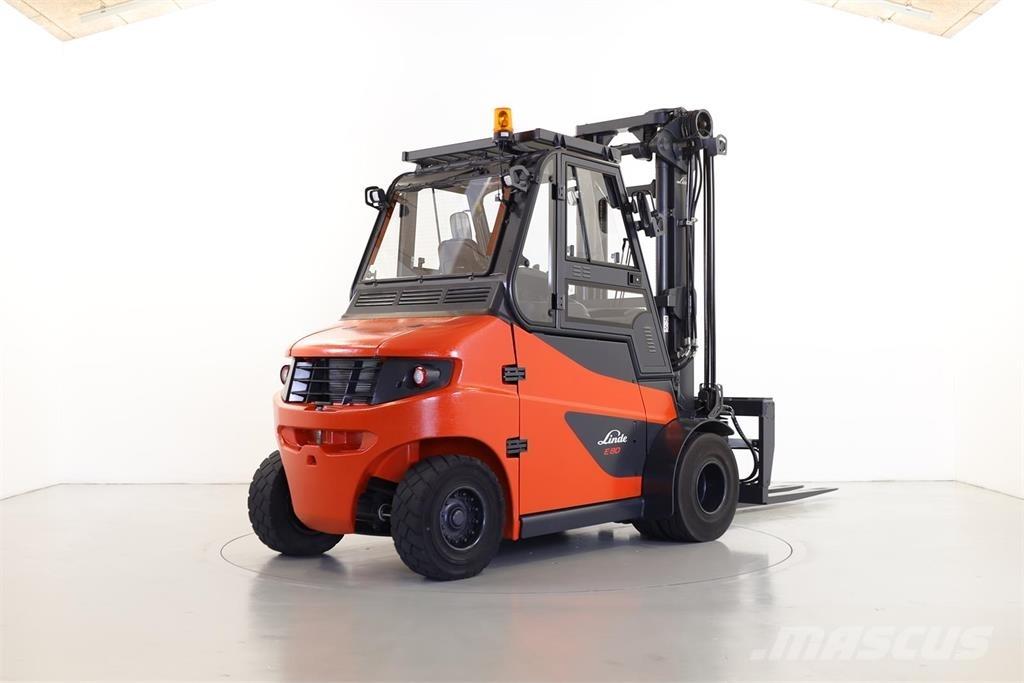 Linde E80/1279 バッテリーフォークリフト