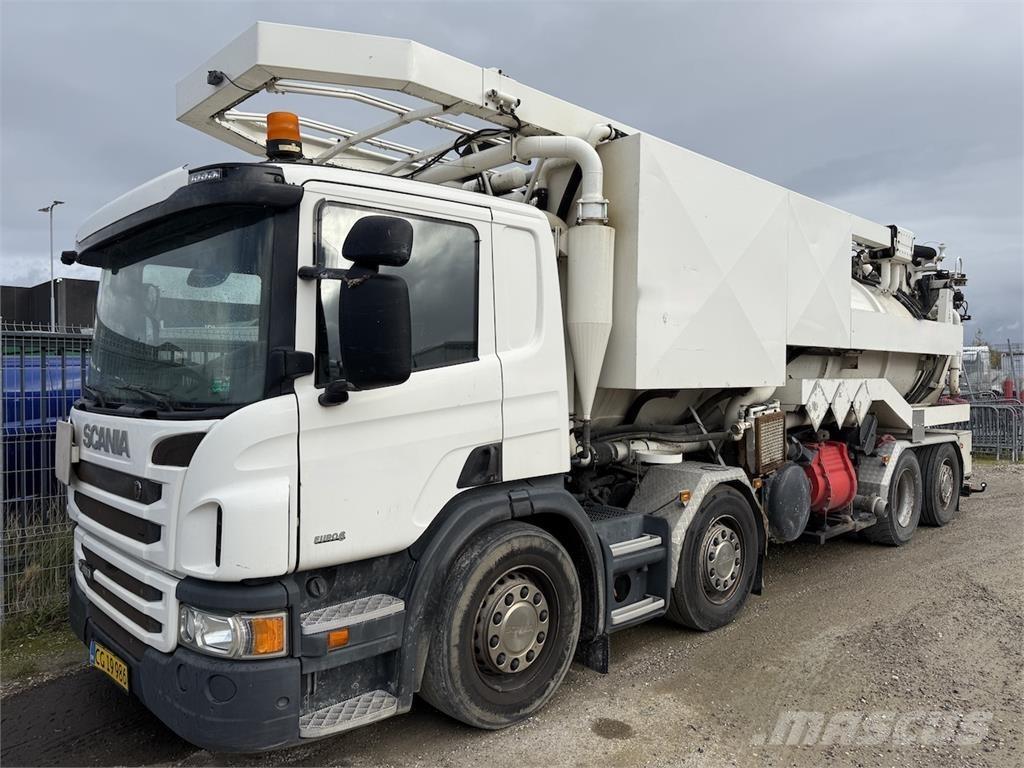 Scania P450 Euro6 コンバイン／バキュームトラック