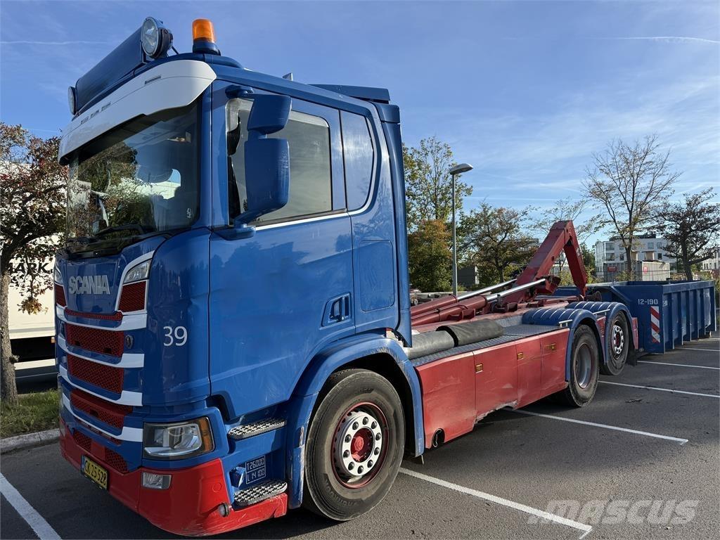 Scania R500 ケーブルリフト着脱式トラック