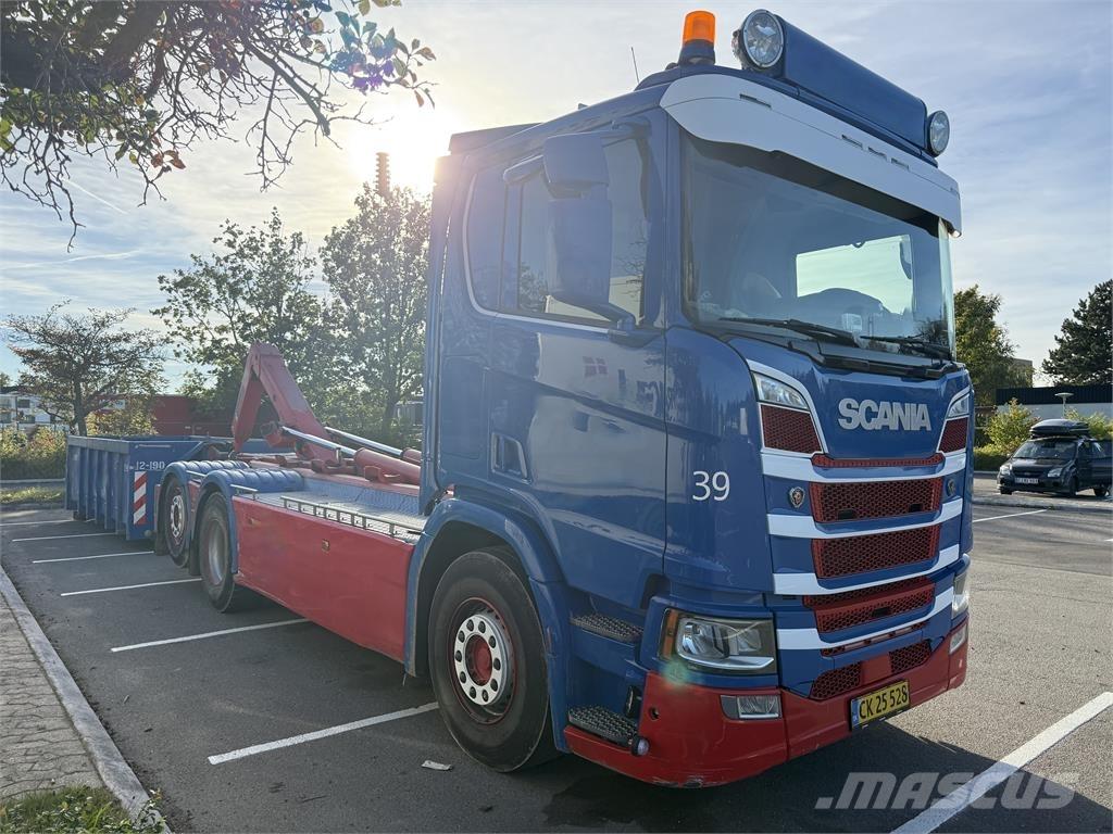 Scania R500 ケーブルリフト着脱式トラック