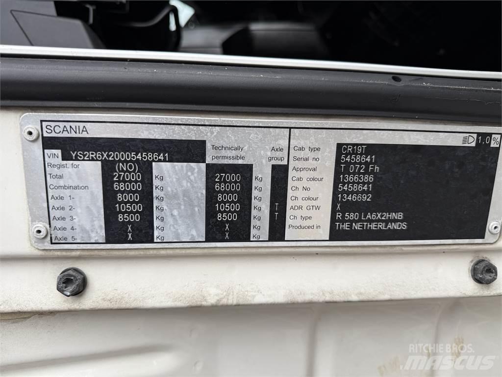 Scania R580 中古トラクターヘッド | トレーラーヘッド