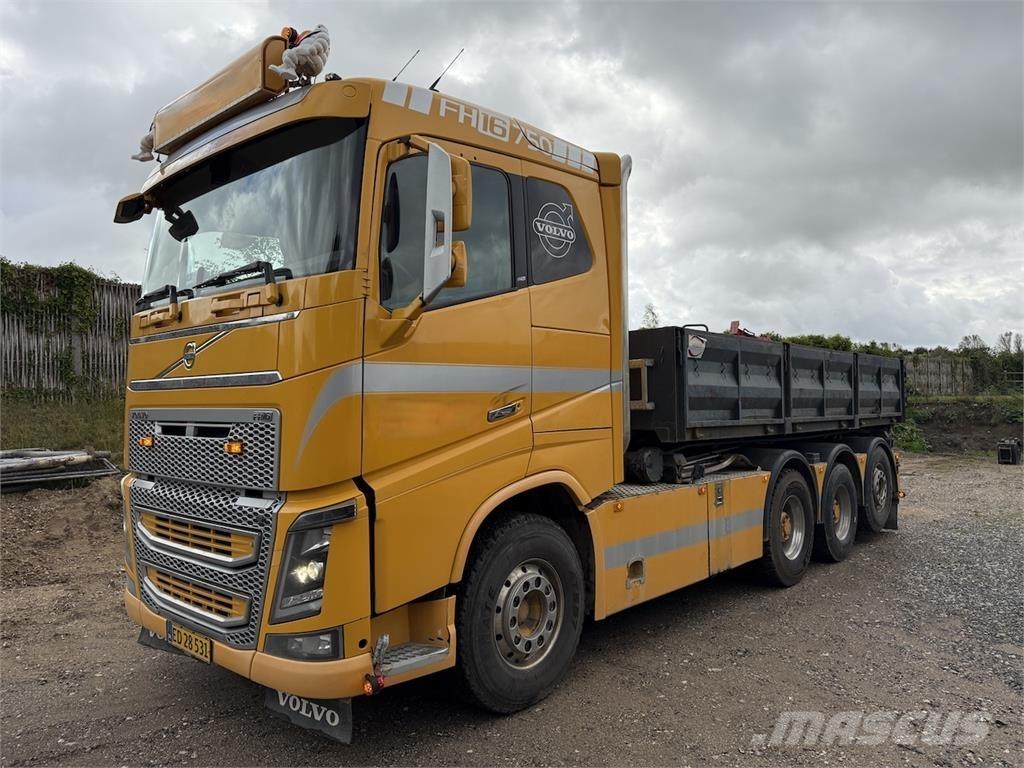 Volvo FH16 750hk ケーブルリフト着脱式トラック