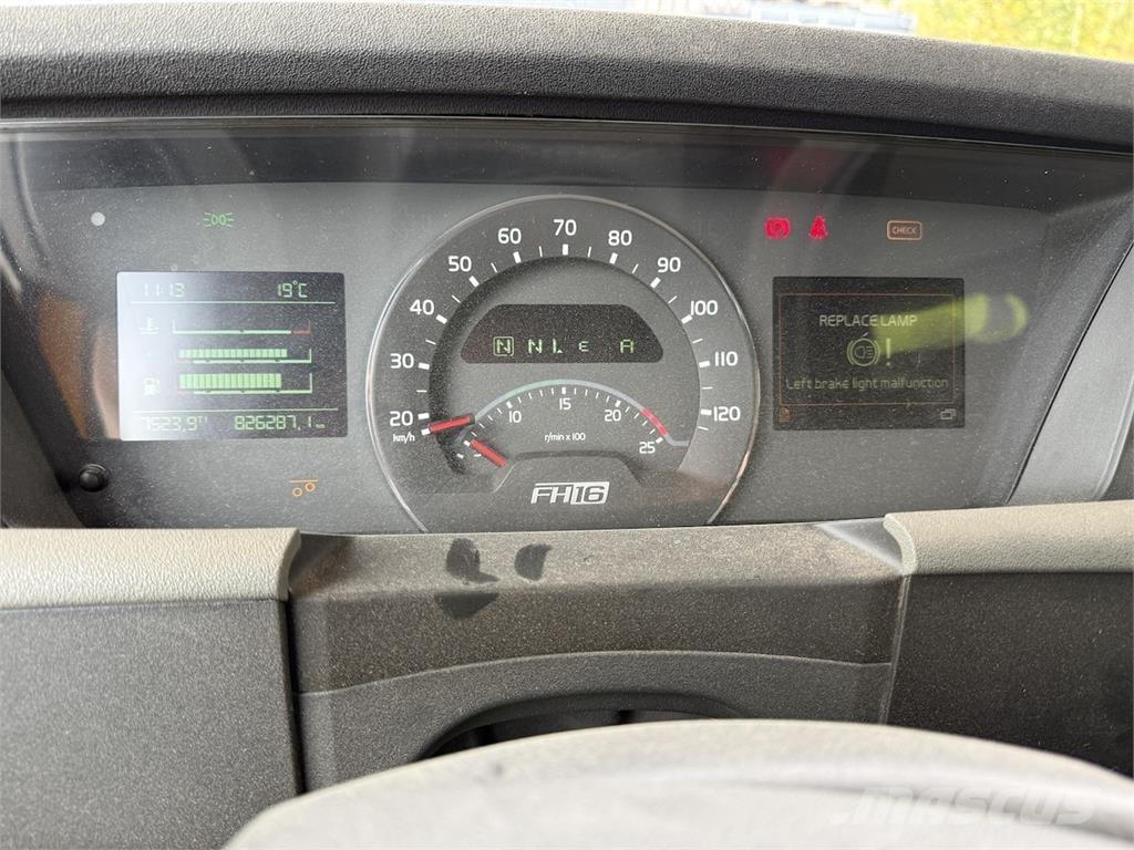 Volvo FH16 750hk ケーブルリフト着脱式トラック