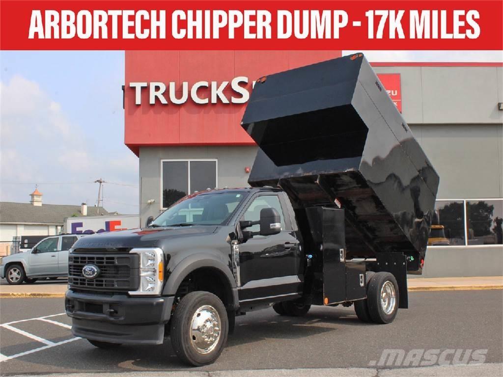 Ford F550 ウッドチップ運搬用トラック