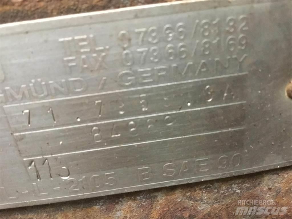 Faun RTF 45 axle 2 アクスル