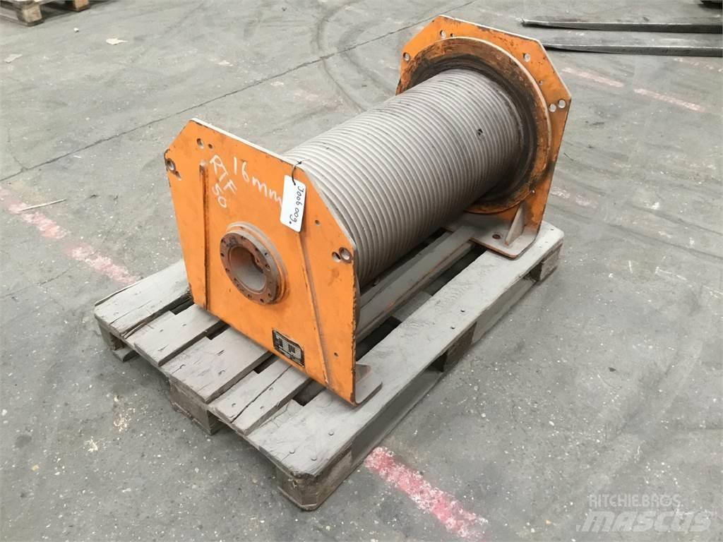 Faun RTF 50-4 winch クレーン部品と設備