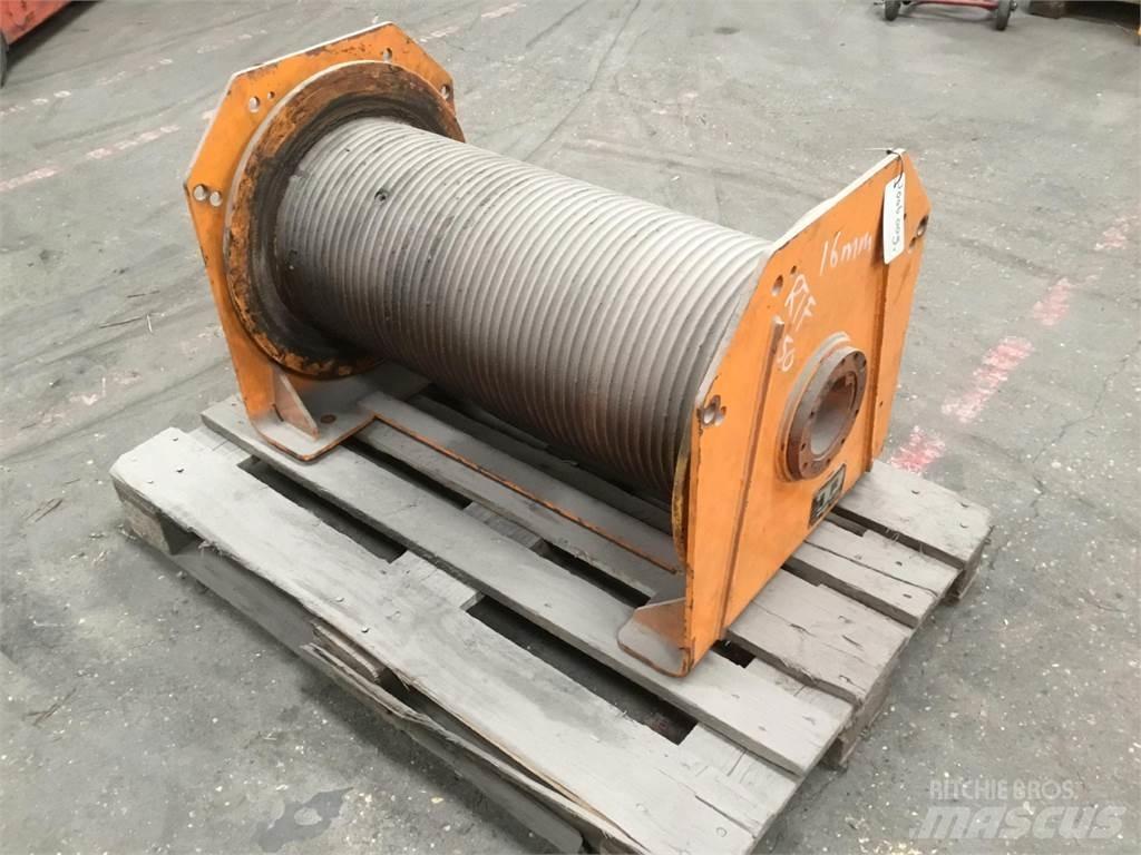Faun RTF 50-4 winch クレーン部品と設備