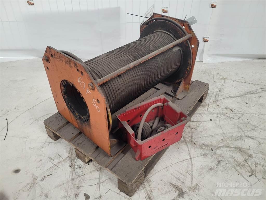 Faun RTF 50 winch クレーン部品と設備