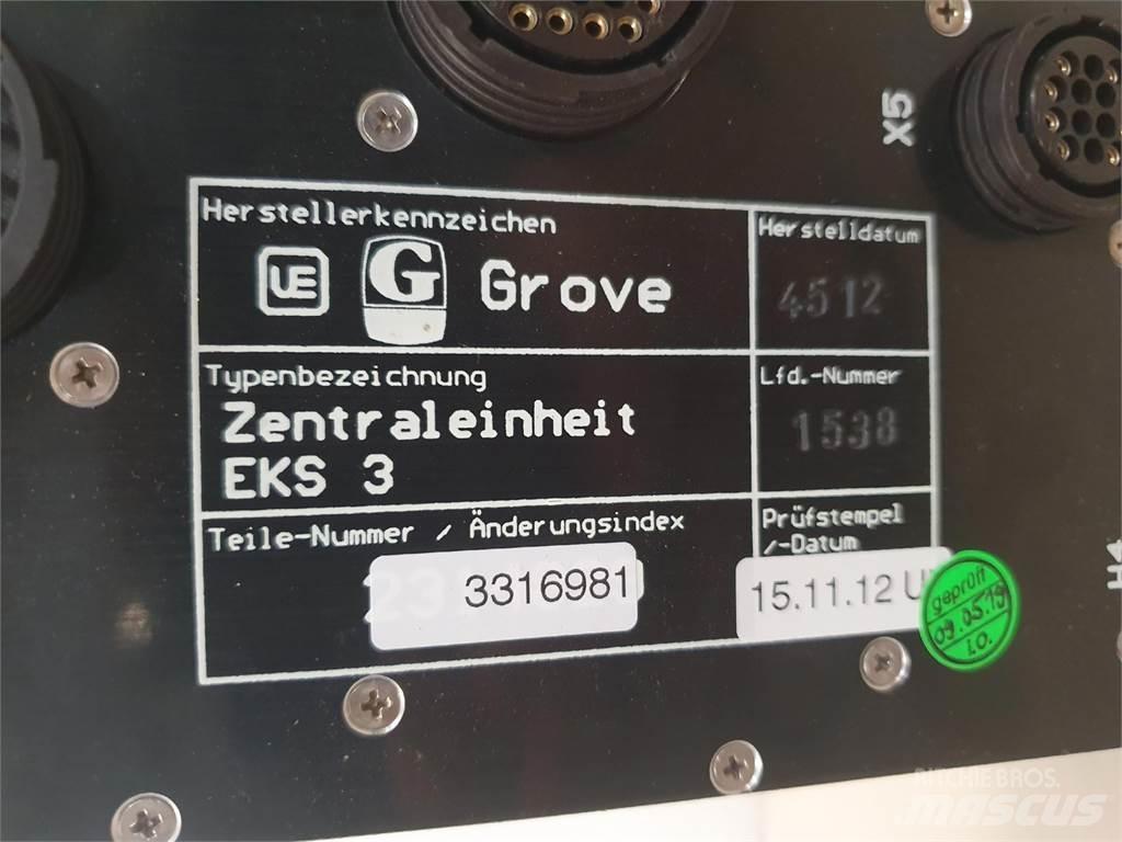 Grove EKS 3 LMB クレーン部品と設備