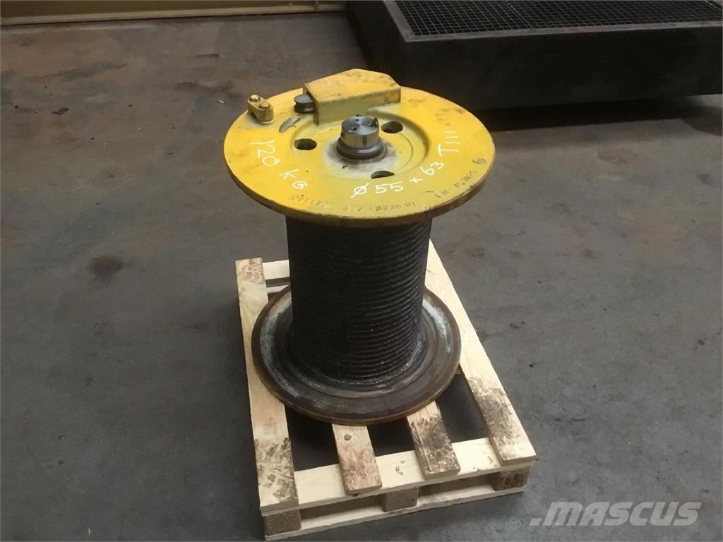 Grove GMK 3055 winch クレーン部品と設備