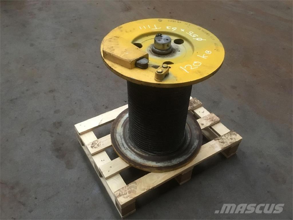 Grove GMK 3055 winch クレーン部品と設備