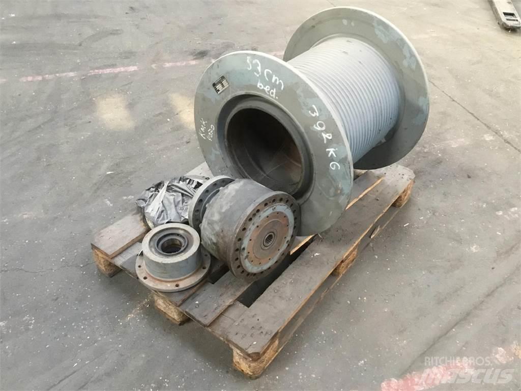 Krupp KMK 4070 winch クレーン部品と設備