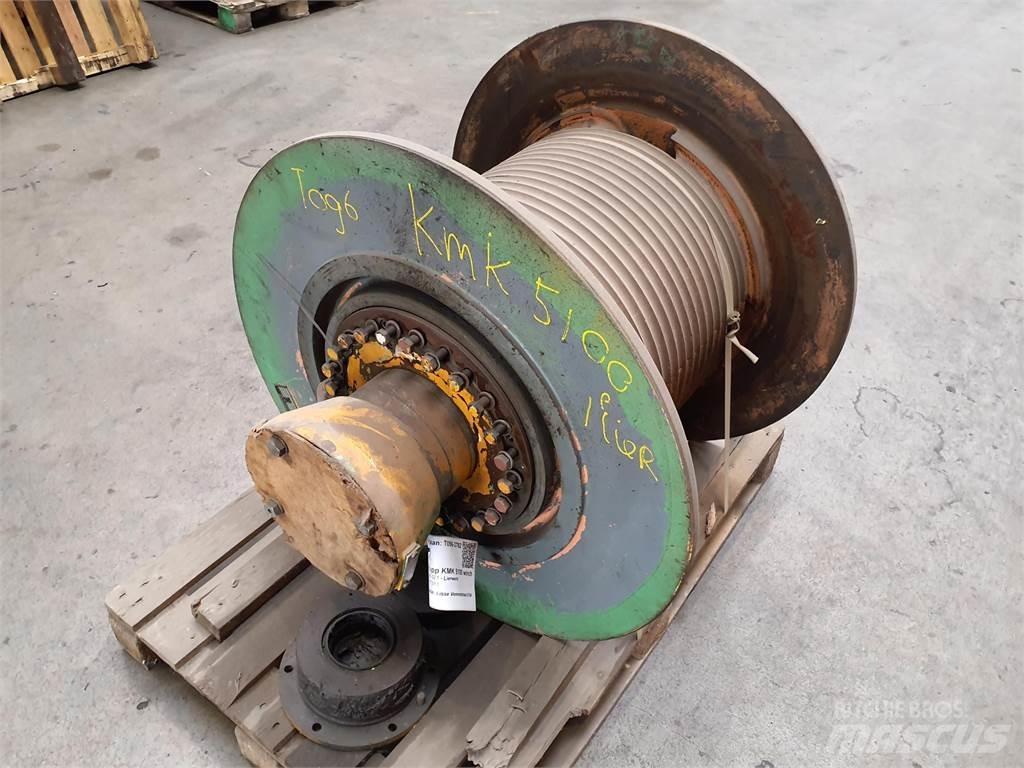Krupp KMK 5100 winch クレーン部品と設備