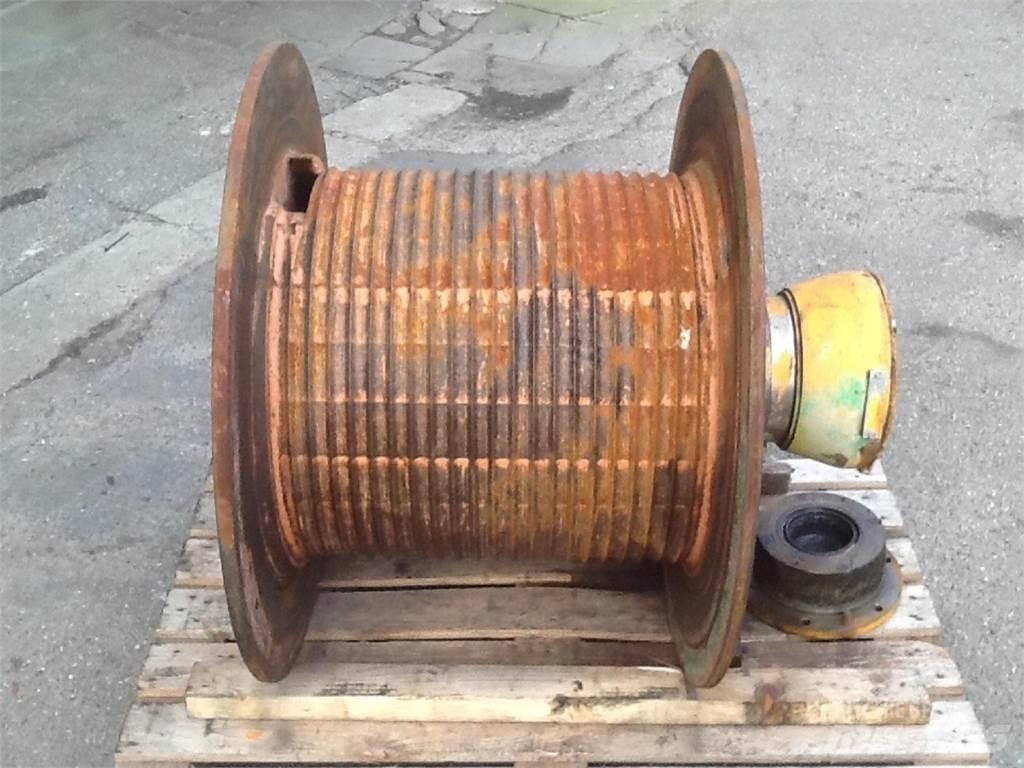 Krupp KMK 5100 winch クレーン部品と設備