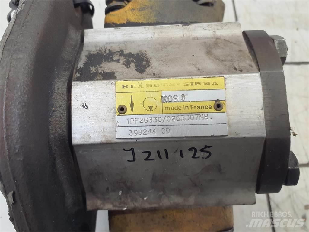 Sigma gear pump クレーン部品と設備