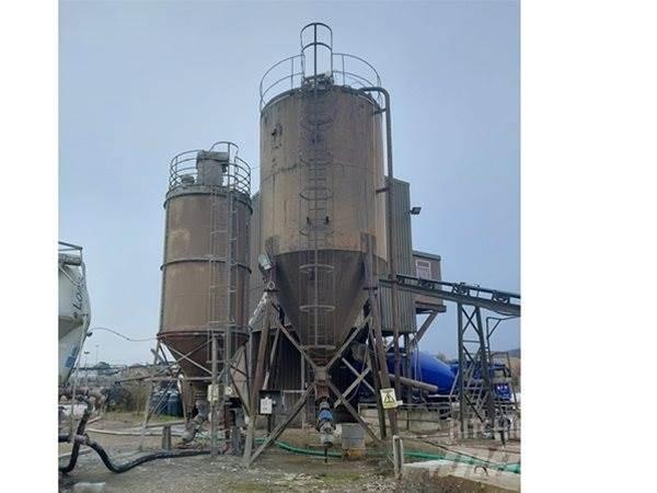  60m3 60T コンクリートバッチ処理プラント