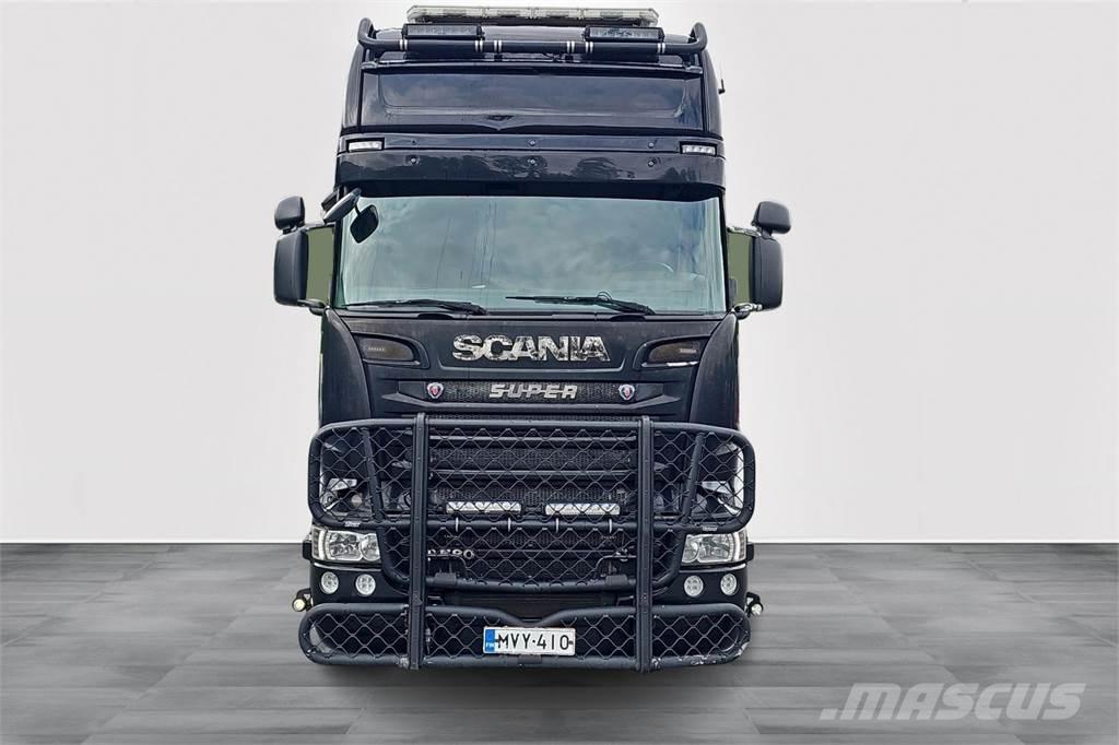 Scania R580 ボックスボディー、ウイング、箱車