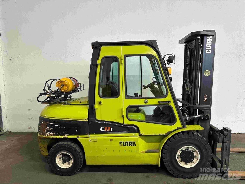 Clark C55SL LPGフォークリフト