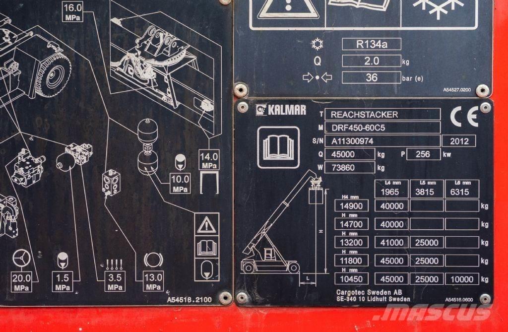 Kalmar DRF450-60C5 リーチスタッカー