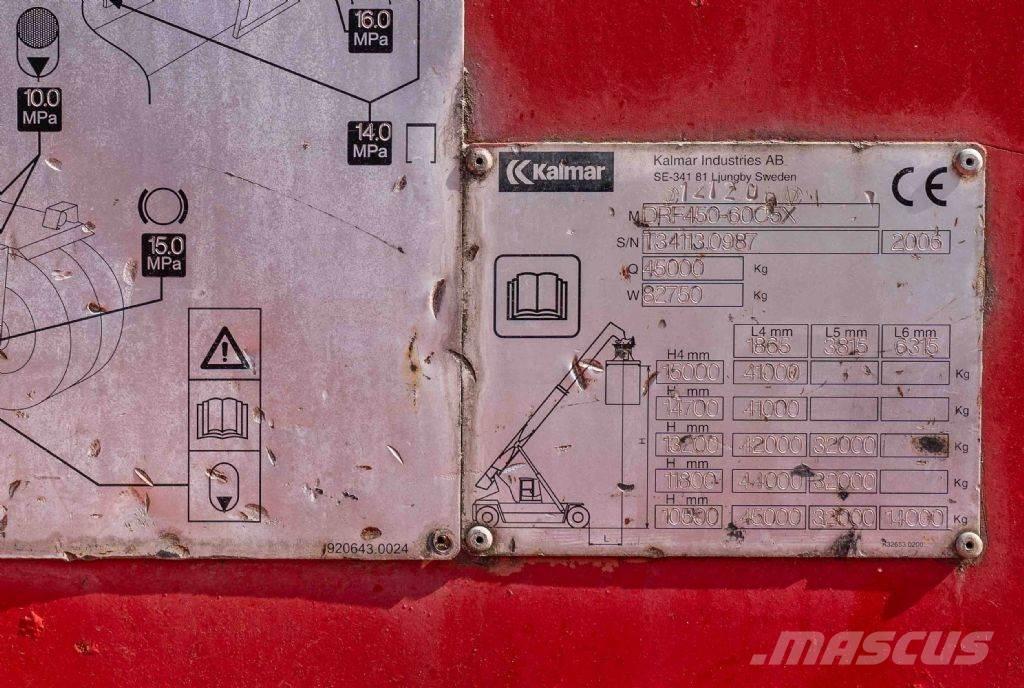 Kalmar DRF450-60C5X リーチスタッカー