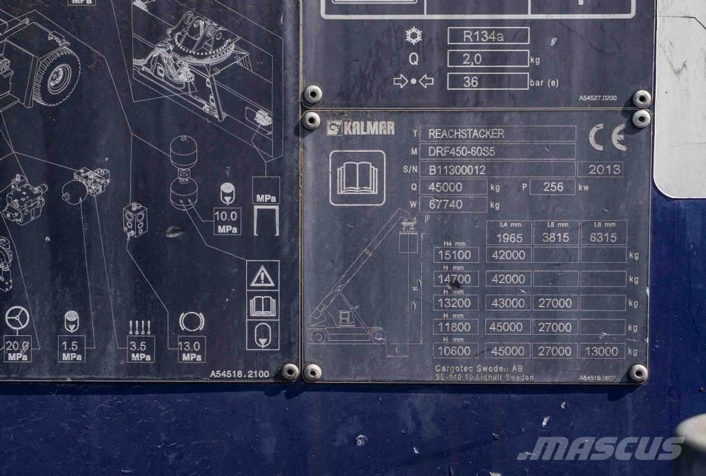 Kalmar DRF450-60S5 リーチスタッカー