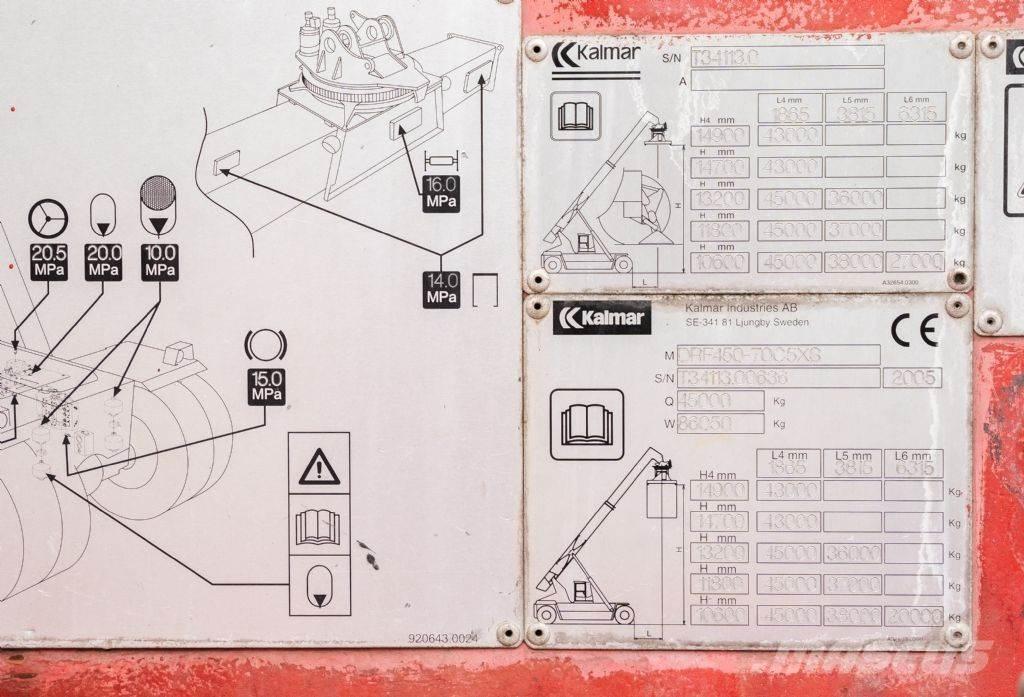 Kalmar DRF450-70C5XS リーチスタッカー