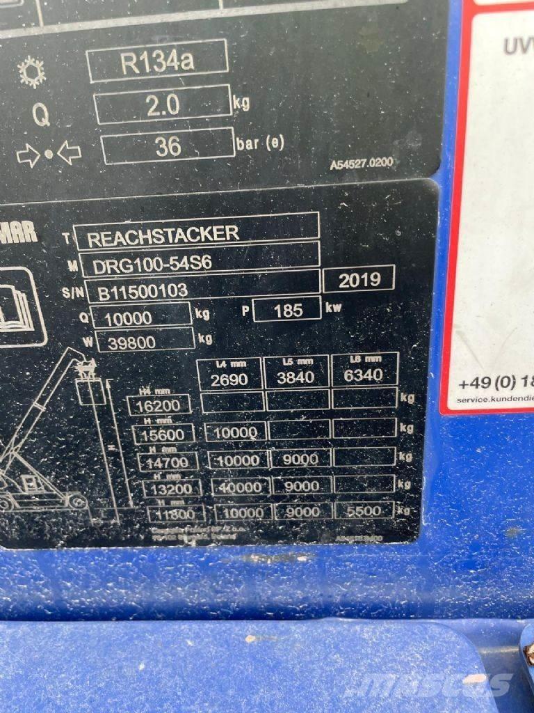 Kalmar DRG100-54S6 リーチスタッカー