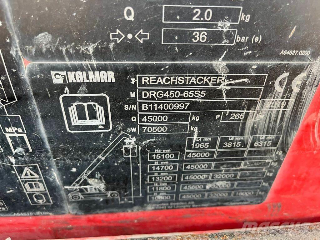 Kalmar DRG450-65S5 リーチスタッカー