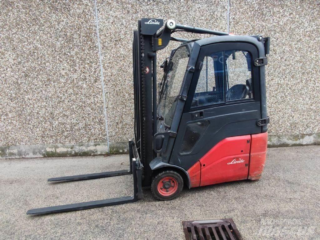 Linde E15-01 バッテリーフォークリフト