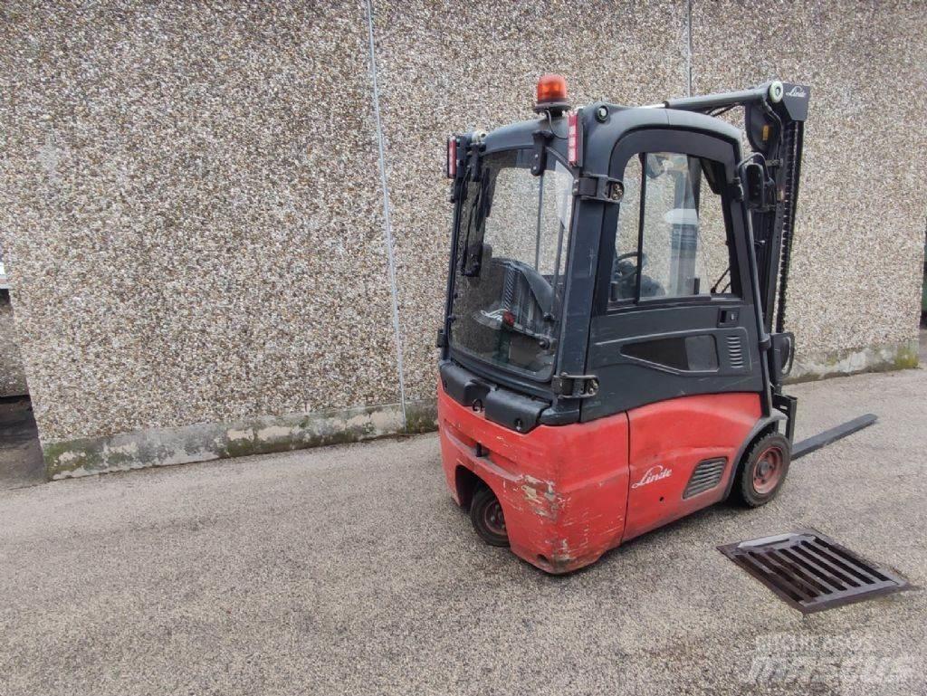 Linde E15-01 バッテリーフォークリフト