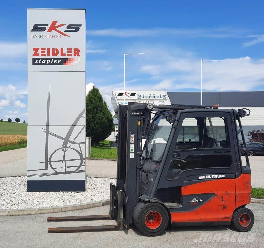 Linde E35HL-01 バッテリーフォークリフト
