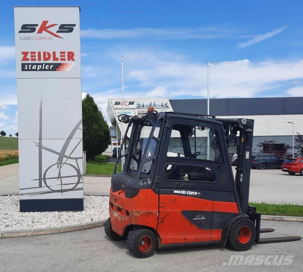 Linde E35HL-01 バッテリーフォークリフト