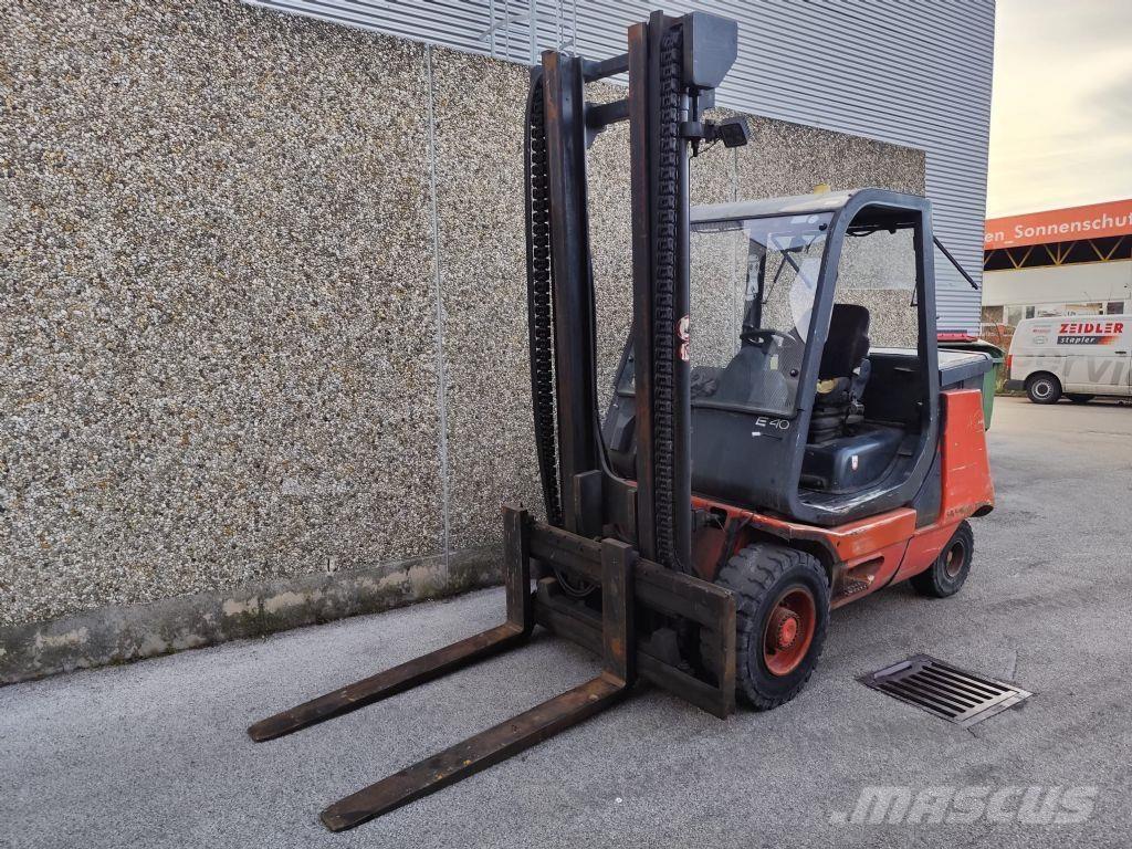 Linde E40P バッテリーフォークリフト