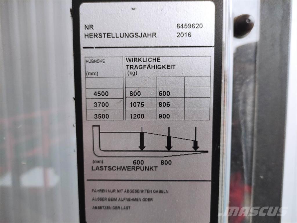 BT SPE 120 ウォーキンフォークリフト