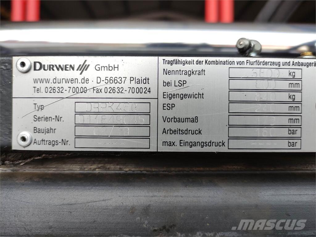 Durwen DRPK45C ベールクランプ