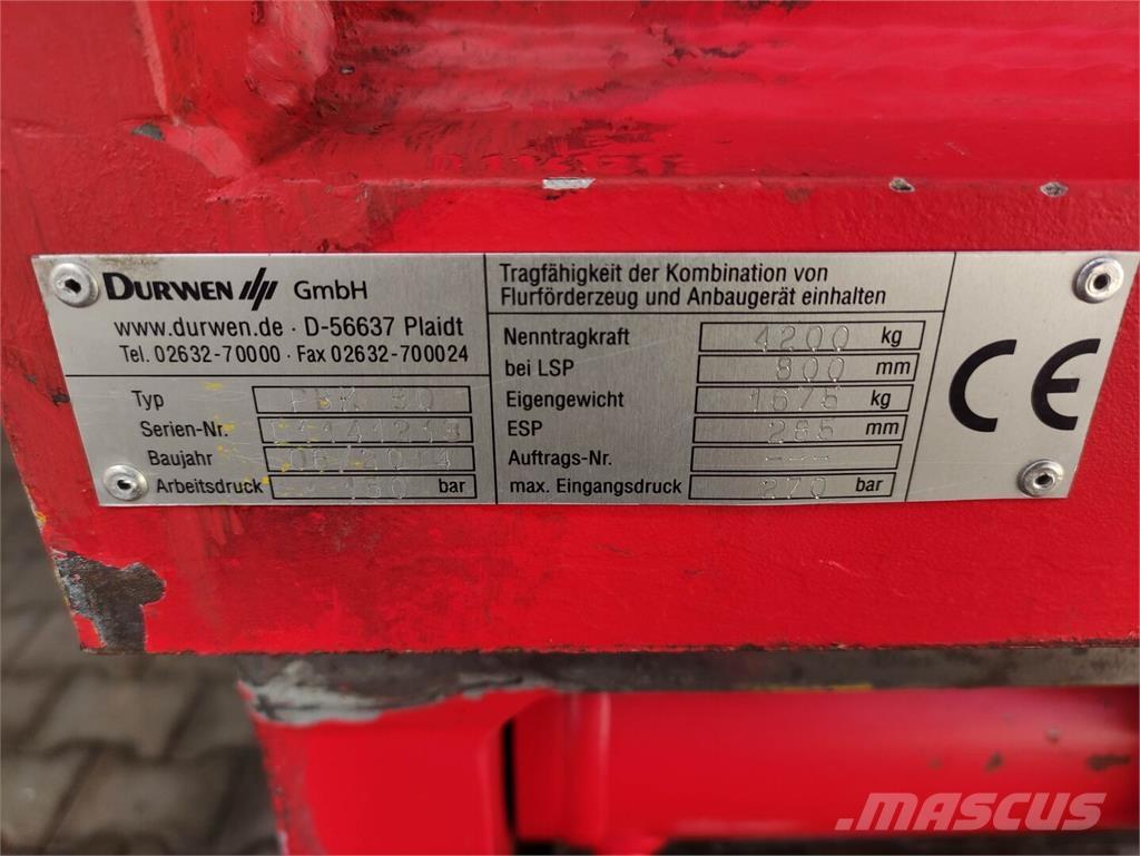 Durwen PBK 80 ベールクランプ