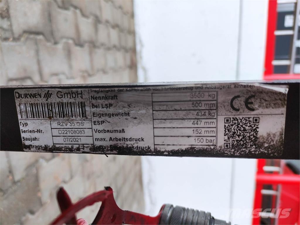 Durwen RZV 35 GS マテリアルハンドリング-その他