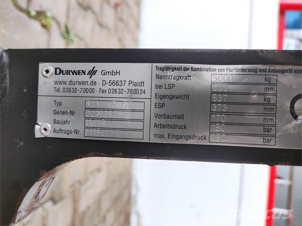 Durwen RZV 45 GS マテリアルハンドリング-その他