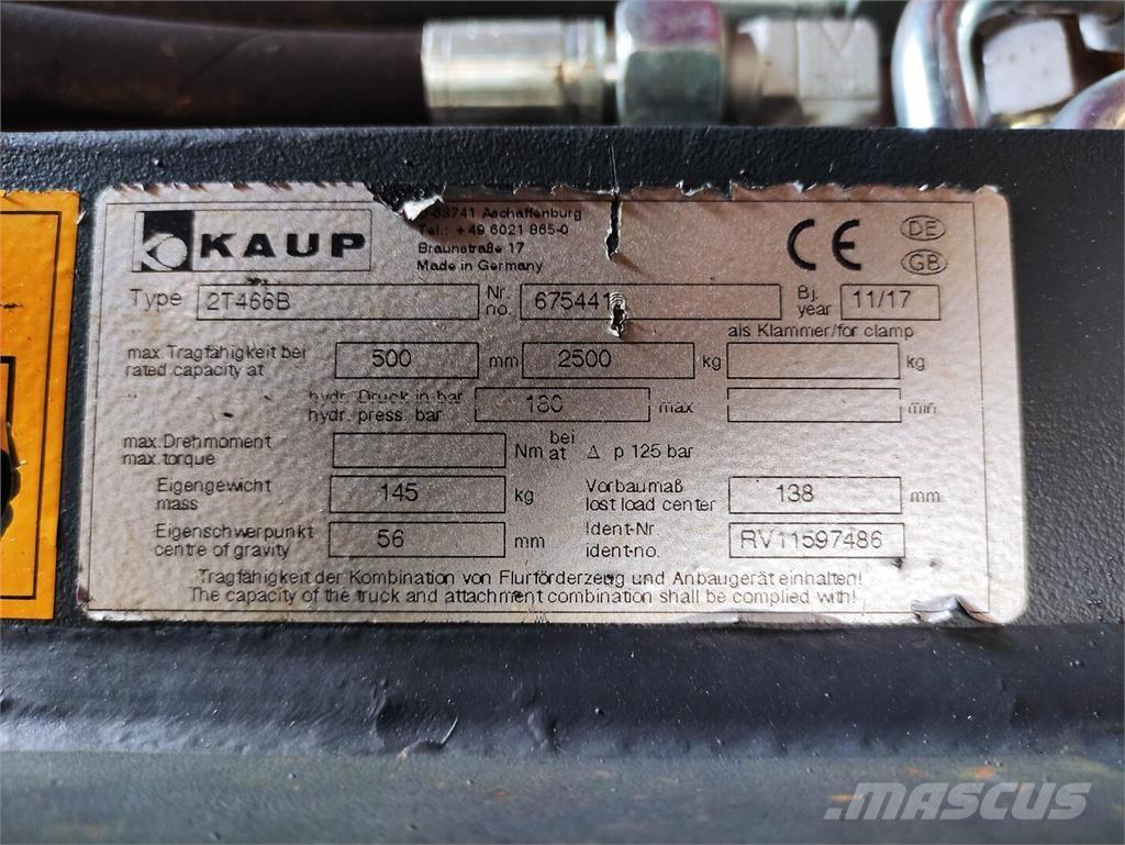 Kaup 2T466B マテリアルハンドリング-その他