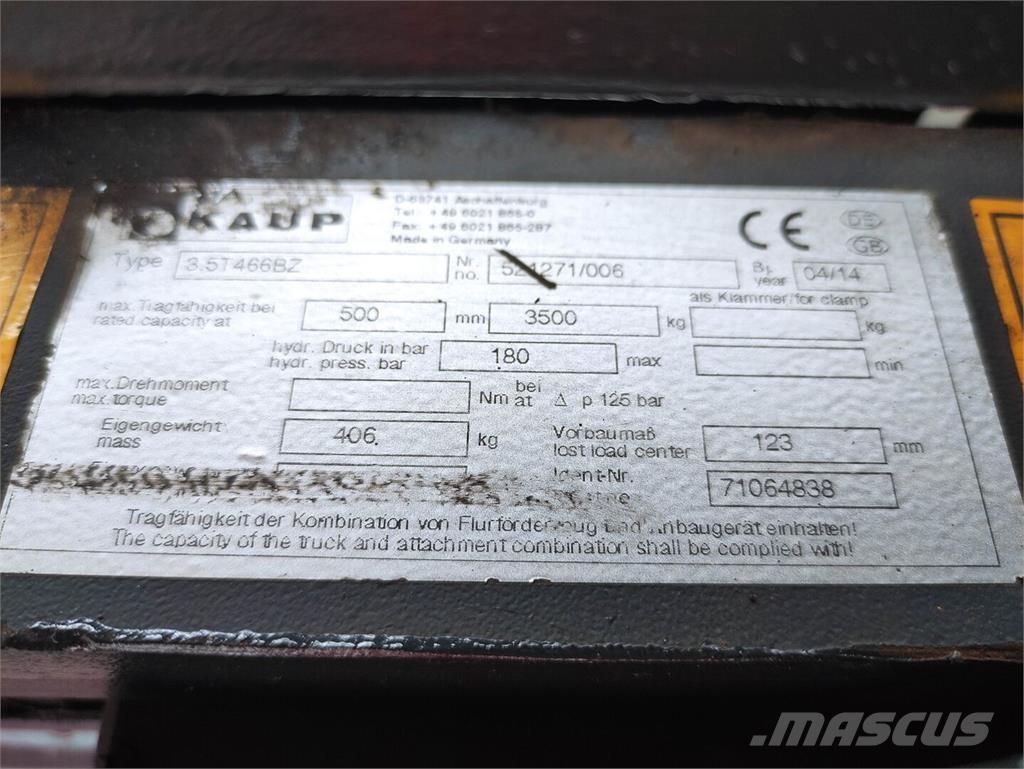 Kaup 3.5T 466B Z マテリアルハンドリング-その他