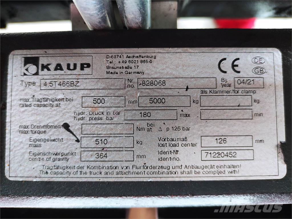 Kaup 4.5T466BZ マテリアルハンドリング-その他