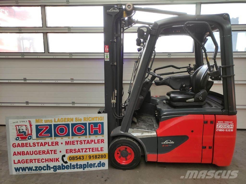 Linde E14-02-386 バッテリーフォークリフト