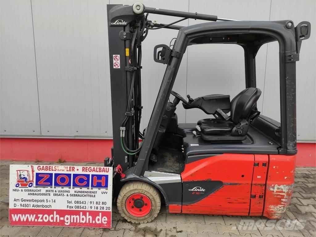 Linde E16-02-386-EVO バッテリーフォークリフト