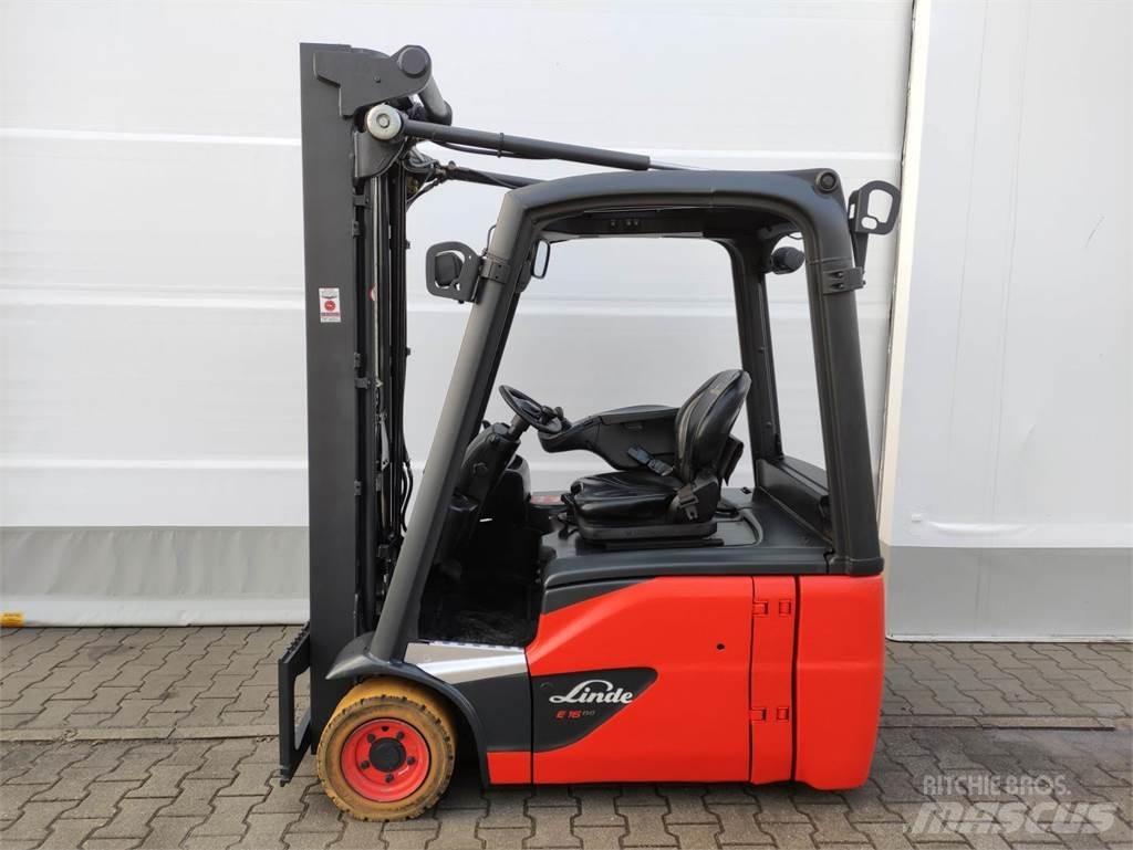 Linde E16-02-386-EVO バッテリーフォークリフト