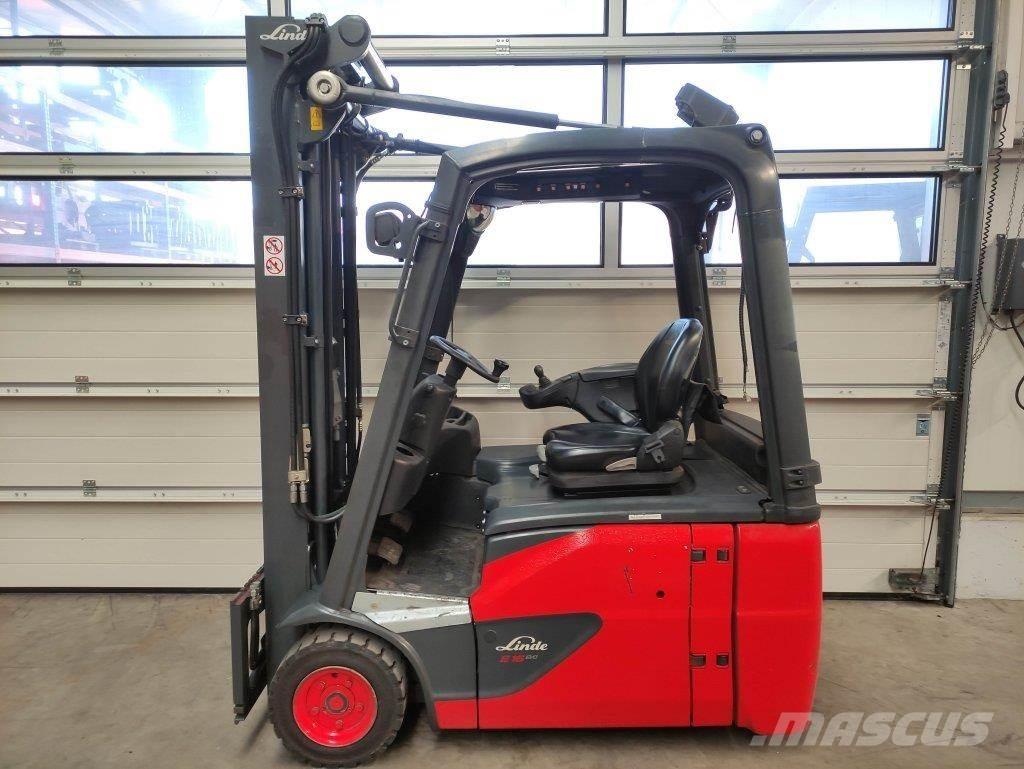 Linde E16-02-386-EVO バッテリーフォークリフト