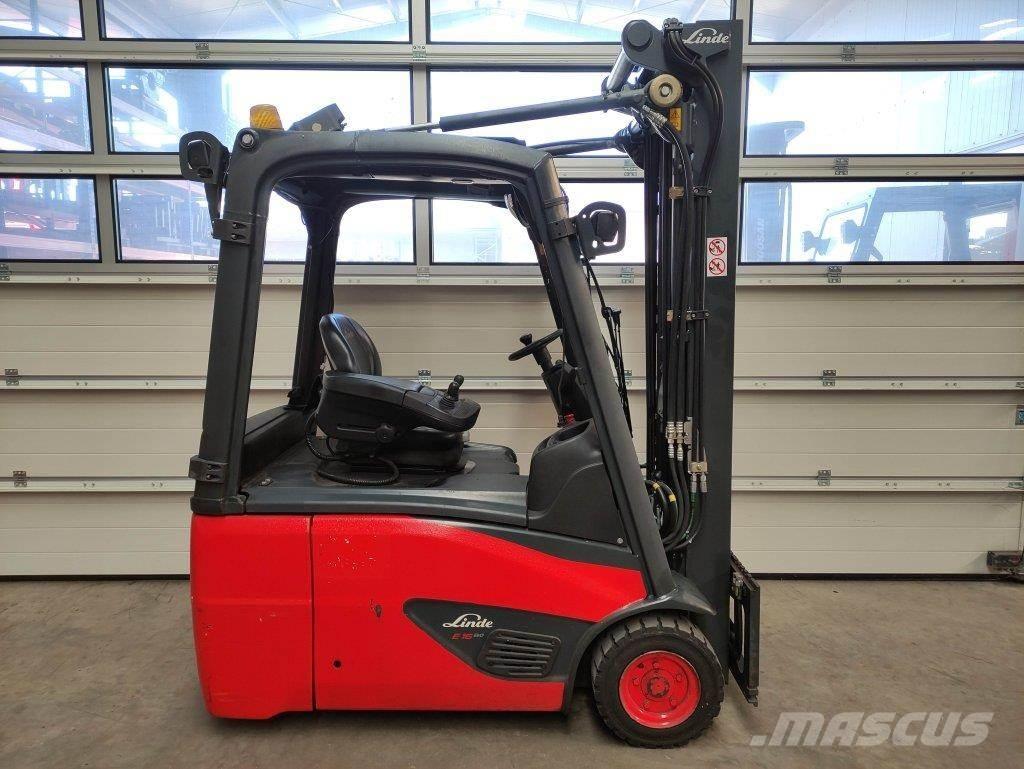Linde E16-02-386-EVO バッテリーフォークリフト